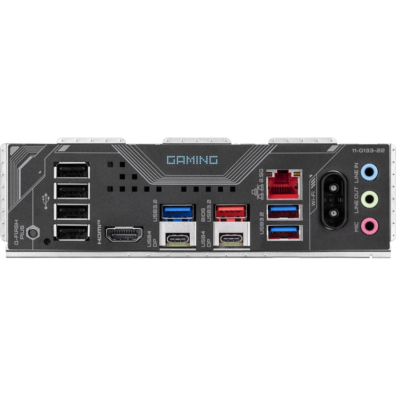 Материнская плата GIGABYTE X870 GAMING WIFI6, AM5, X870, 4*DDR5,  4*SATA, 3*M.2, 4*USB 3.2, 4*USB 2.