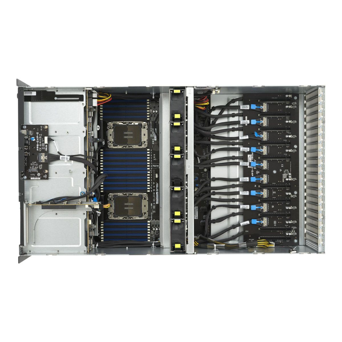 Сервер ASUS ESC8000-E11/P8480+2/32G24/WOGPU/