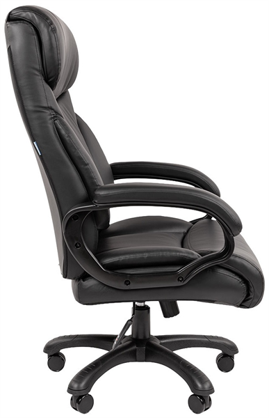 Офисное кресло Chairman 401 Россия экокожа черная