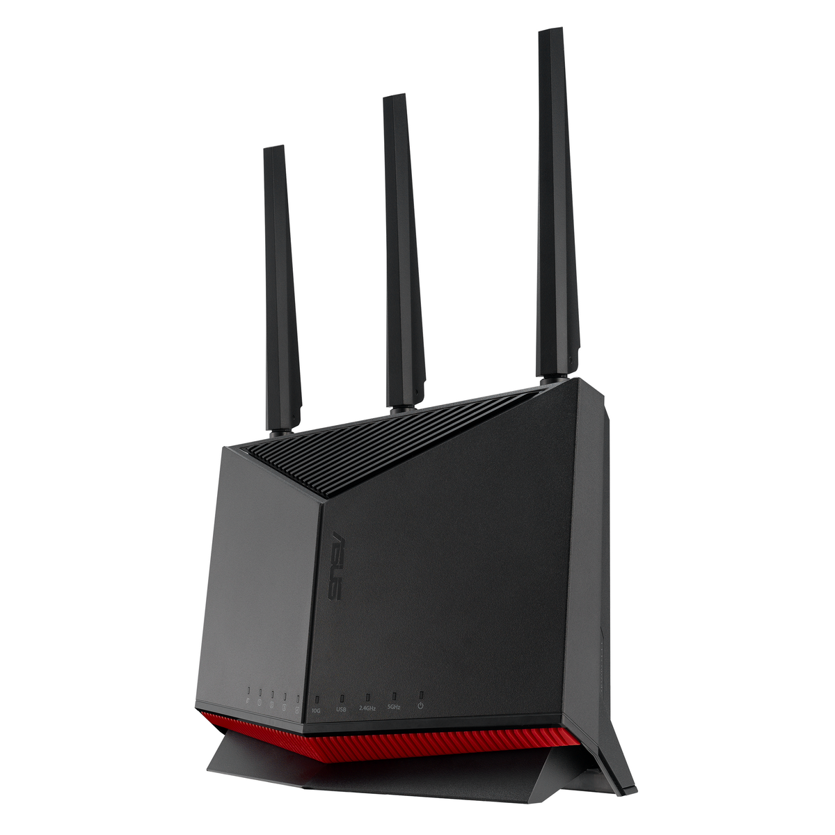Роутер беспроводной Asus RT-BE86U BE6800 100/1000/2500/10000BASE-T черный