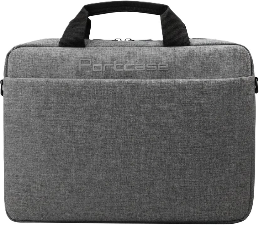 Сумка для ноутбука 14" Portcase KCB-1614 серый нейлон/полиэстер (KCB-1614 GREY)