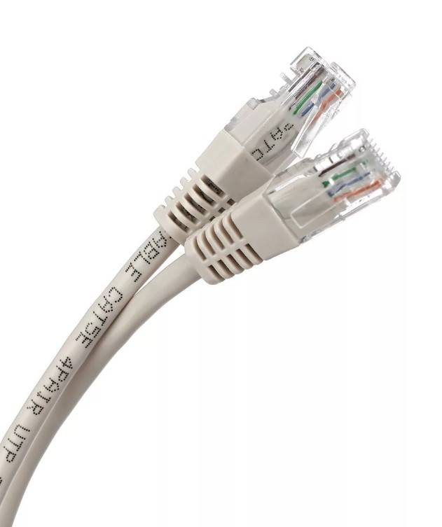 Патчкорд литой Aopen/Qust UTP кат.5е 3м серый <ANP511_3M>