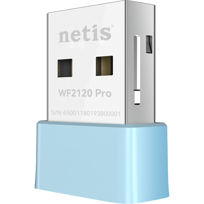 Сетевой адаптер Wi-Fi Netis WF2120 Pro N150 USB 2.0 (ант.внутр.) 1ант.