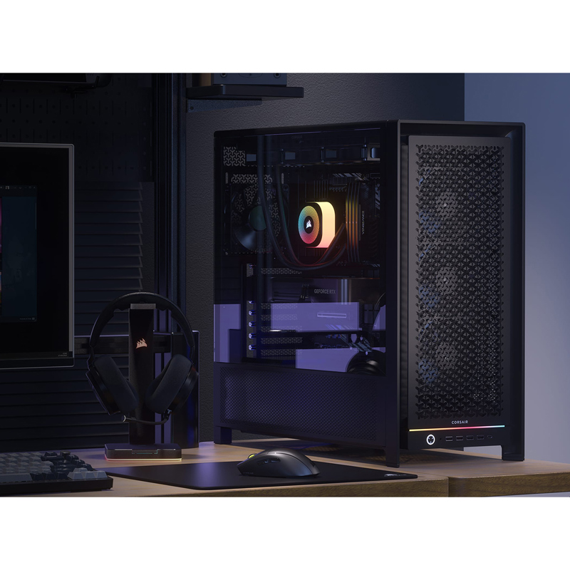 Корпус Corsair Frame 5000D RS High-Airflow, Midi-Tower, TG, 4x140mm, 4xUSB-A 3.2, 1xUSB 3.2 Type-C, 