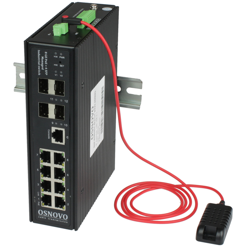 OSNOVO SW-80804/ILS(port 90W 300W)