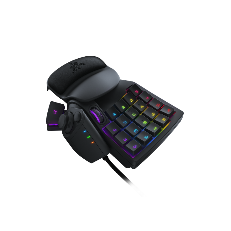 Игровой блок Razer Tartarus V2 Mecha механическая черный USB Multimedia for gamer LED