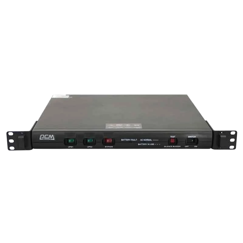 Источник бесперебойного питания Powercom Smart-UPS King Pro RM, Line-Interactive, 600VA/480W, Rack 1