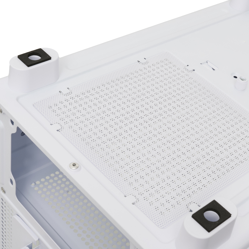 Корпус HSPD M310, Mesh Mini-tower, White, TG, 0.4 SPCC, 3x120mm ARGB mATX, mITX 180/280/160mm 1x2.5"
