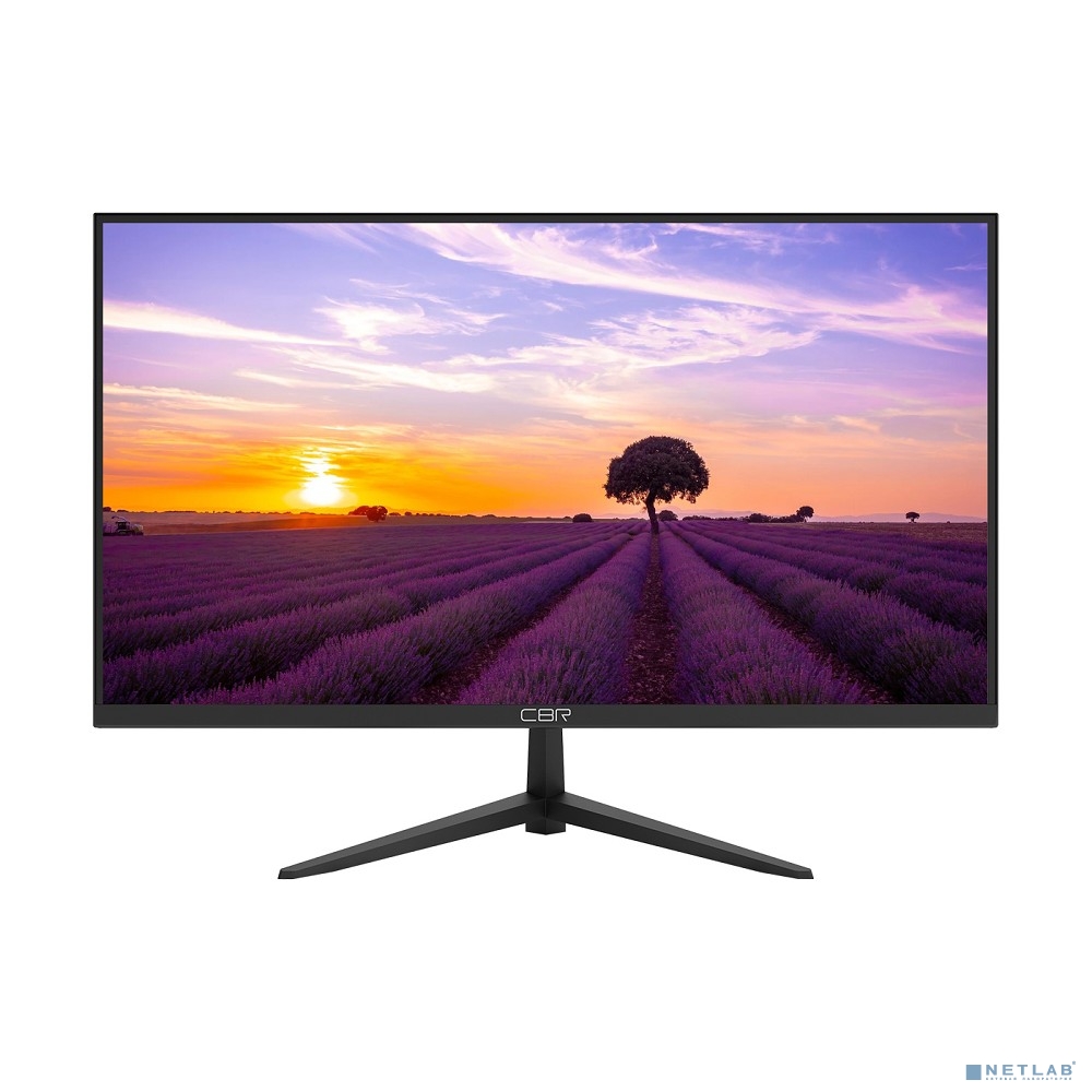 CBR LCD Монитор 21.5" MF-2203 безрамочный, VA, FHD 1920x1080, 75Гц, 1*VGA, 1*HDMI, черный, кабель 1*