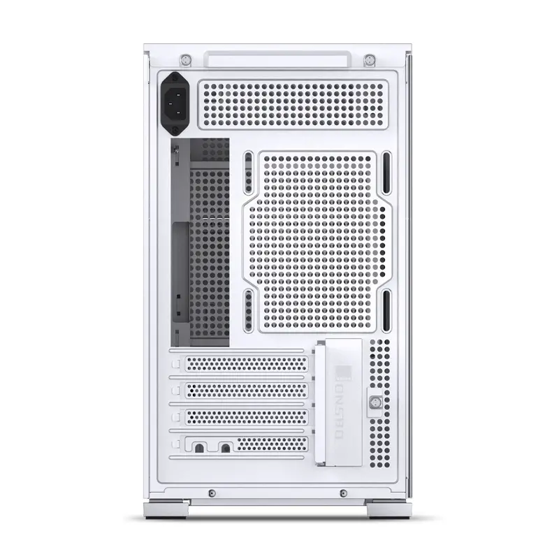 Корпус JONSBO D31 STD, Mini-Tower, TG, no fan, 1xUSB-A 3.2 + 1xUSB-C 3.2, mATX, mDTX, mITX White