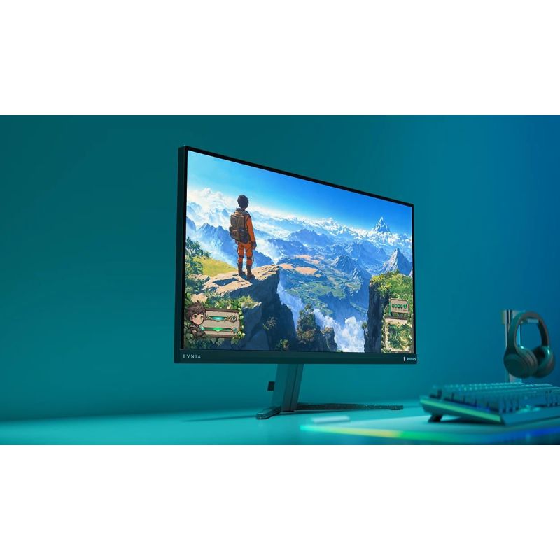 МОНИТОР 27" PHILIPS 27M2N3500NL/00(01) Black (VA, 2560x1440, 180Hz, 0.5 ms, 178°/178°, 300 cd/m, 80M