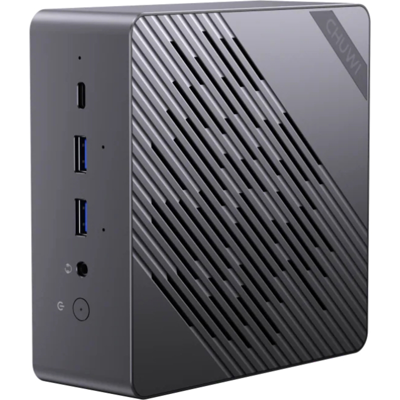 Компьютер Chuwi AuBox AMD Ryzen AI 9 365(2Ghz)/32768Mb/1024PCISSDGb/Int:AMD Radeon 880M/BT/WiFi/war 