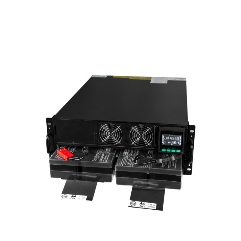 Источник бесперебойного питания Systeme Electriс SRT SRTSE6KRTXLIG2-NC 6000Вт 6000ВА черный