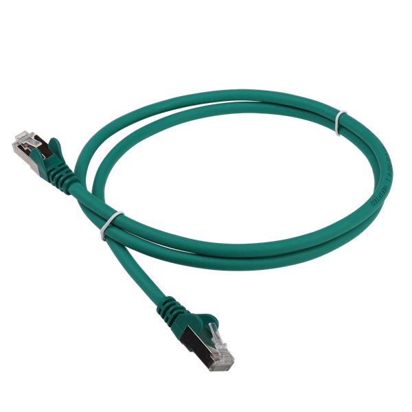 Патч-корд Патч-корд LANMASTER LSZH FTP кат.6, 1.0 м, зеленый