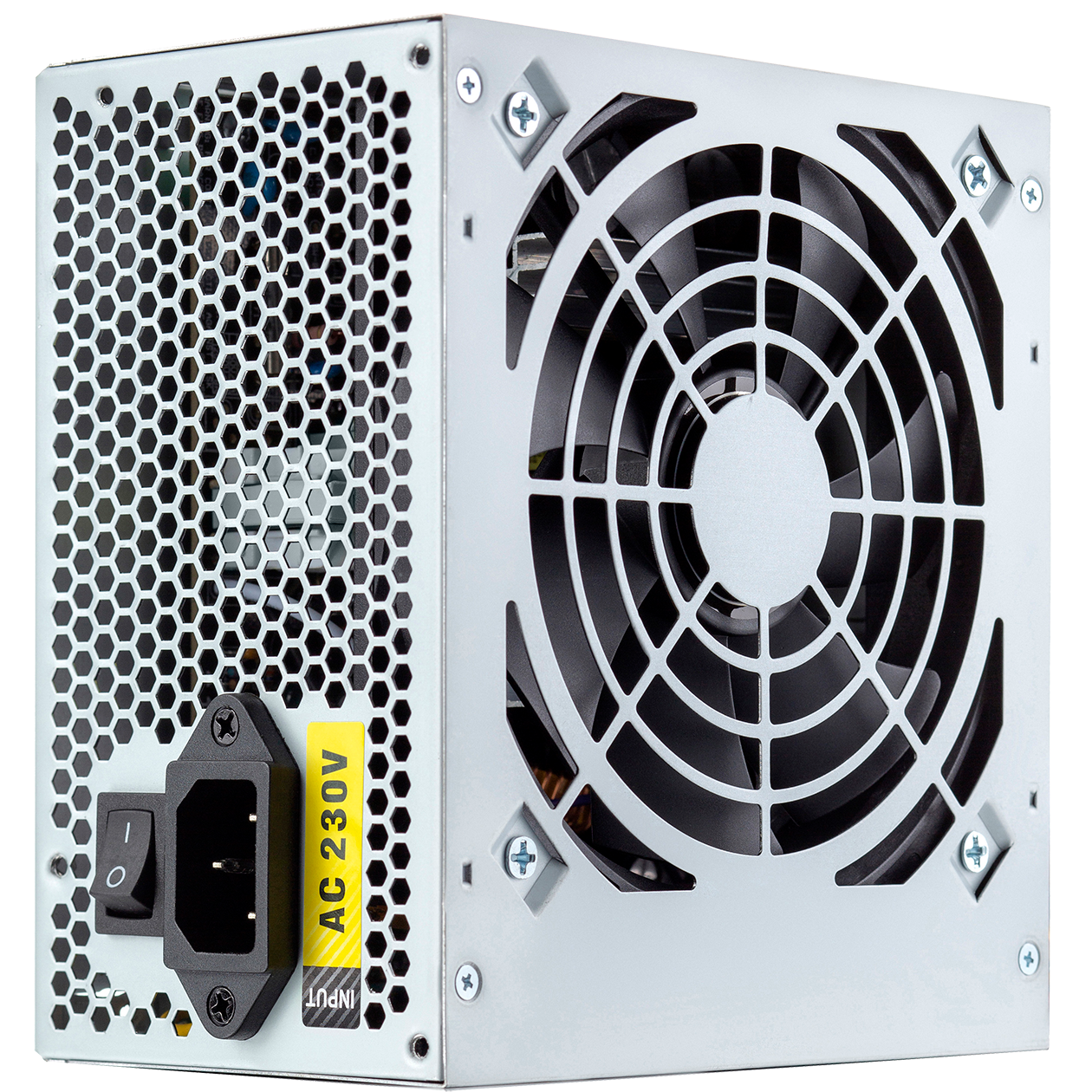 Блок питания Foxline, 500W, ATX, APFC, 120FAN, CPU 8(4+4)pin, MB 24pin, PCI-E 6+2pin, 1*PATA, 3*SATA