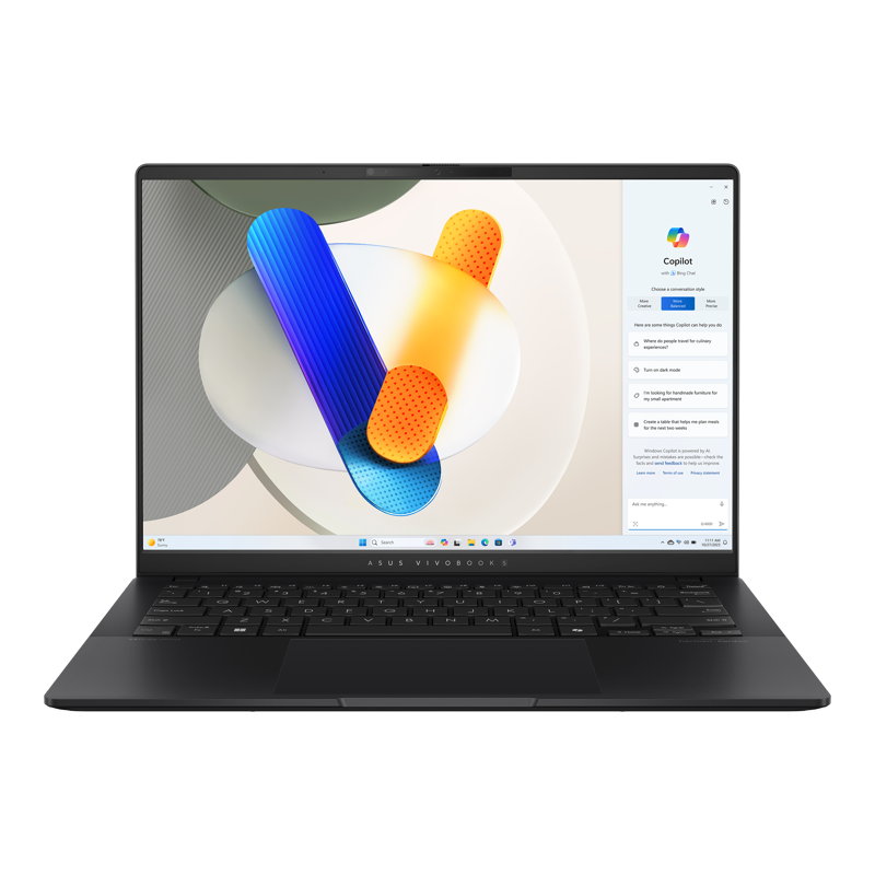 Ноутбук Asus VivoBook S14 OLED S5406SA-QD202 Core Ultra 5 226V 16Gb SSD1Tb Intel Arc 130V 14" OLED W