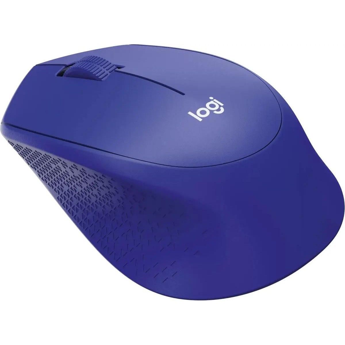 Мышь Logitech M330 Silent Plus синий оптическая 1000dpi silent беспров. USB 2but (910-004925)