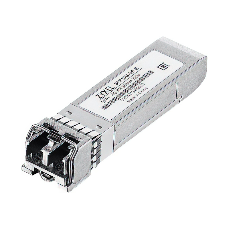 SFP-трансивер 10 штук SFP-трансиверов Zyxel SFP10G-SR-E, multi mode, SFP+, Duplex LC, 850nm, 300 м