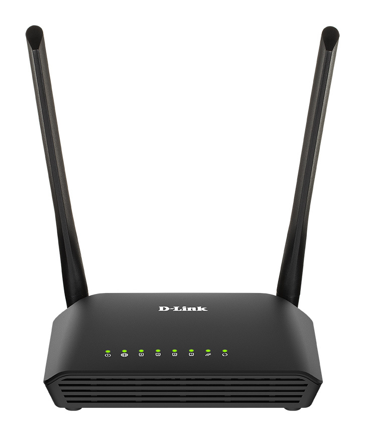 Роутер беспроводной D-Link DIR-615S/RU/B1A N300 10/100BASE-TX черный