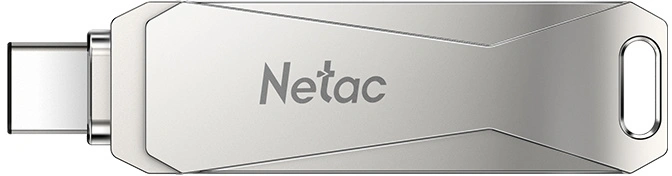 Флеш Диск Netac 64GB U782C NT03U782C-064G-32PN USB3.0 серебристый