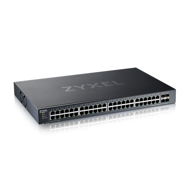 Коммутатор Zyxel NebulaFlex XGS1935-52-EU0101F (L2+) 48x1Гбит/с 4SFP+ управляемый