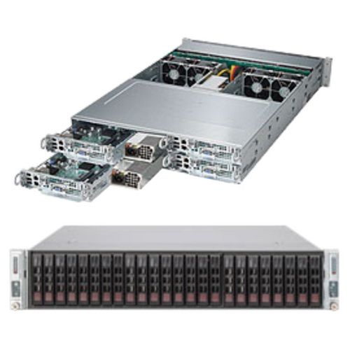 Серверная платформа SuperMicro SYS-2028TP-HTR 2U Rackmount CSE-217HQ+-R2K04B BPN-ADPX9- X10DR