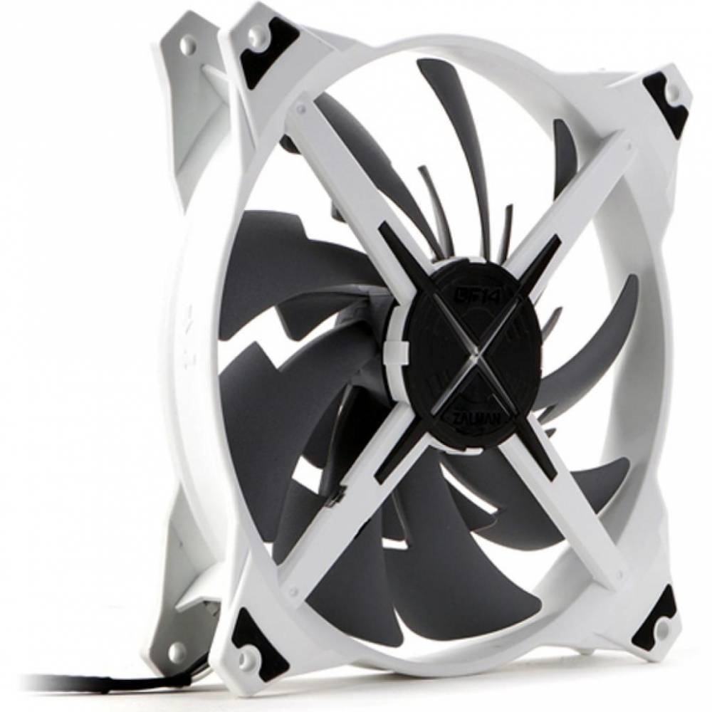 Вентилятор ZALMAN ZM-DF14_BL (140мм, 16.5-28dB, 600-1200rpm, 3pin) RTL