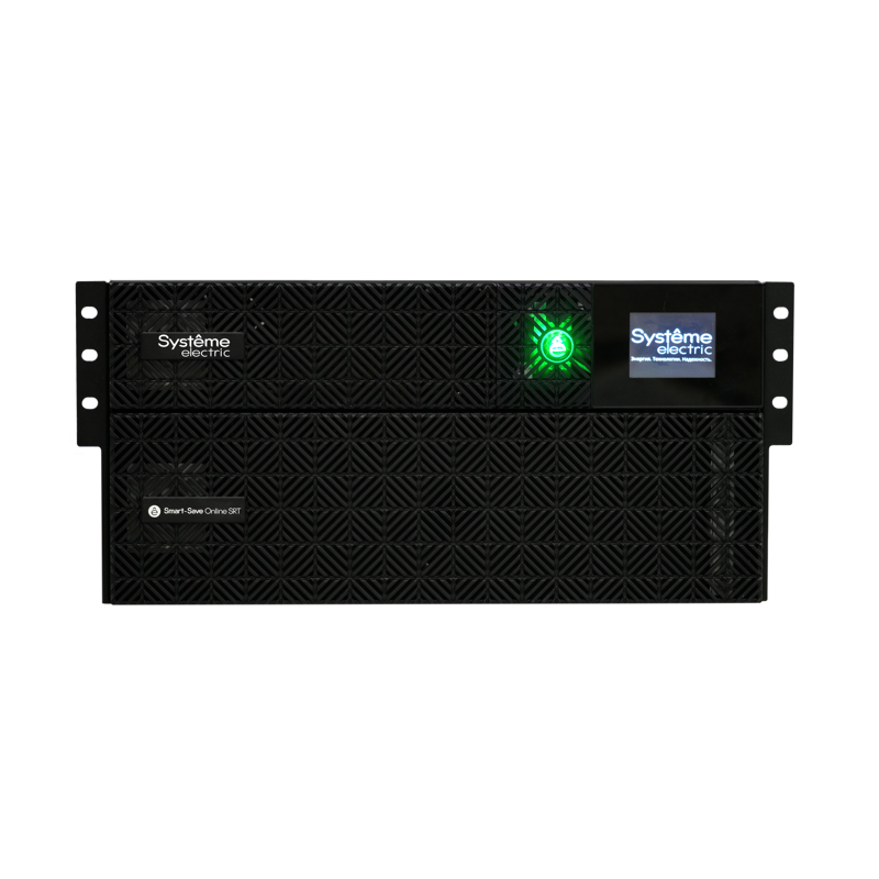 Источник бесперебойного питания Systeme Electriс SRT SRTSE6KRTXLIEC-NC 6000Вт 6000ВА черный
