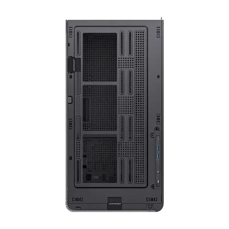 Корпус JONSBO D300, Mini-Tower, TG, no fan, 2xUSB-A 3.2 + 1xUSB-C 3.2, mATX, mITX Black