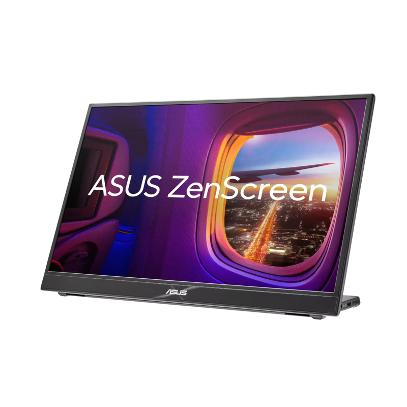 Монитор ASUS 15.6" MB16QHG IPS Portable Monitor 2560x1600 5ms 500cd 120Hz HDMI 2*USB-C Black/