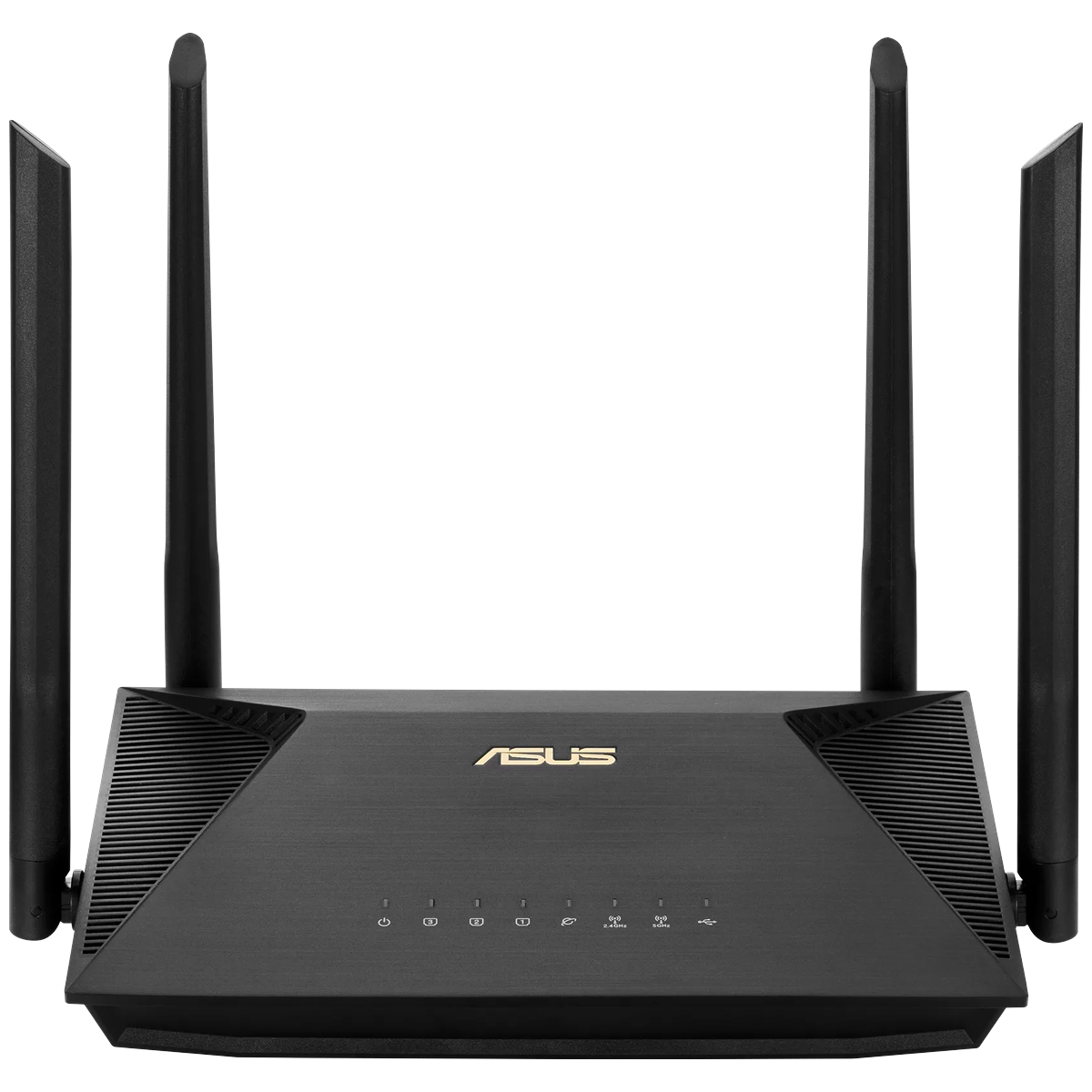 Роутер беспроводной Asus RT-AX1800U AX1800 10/100/1000BASE-TX/4G ready черный