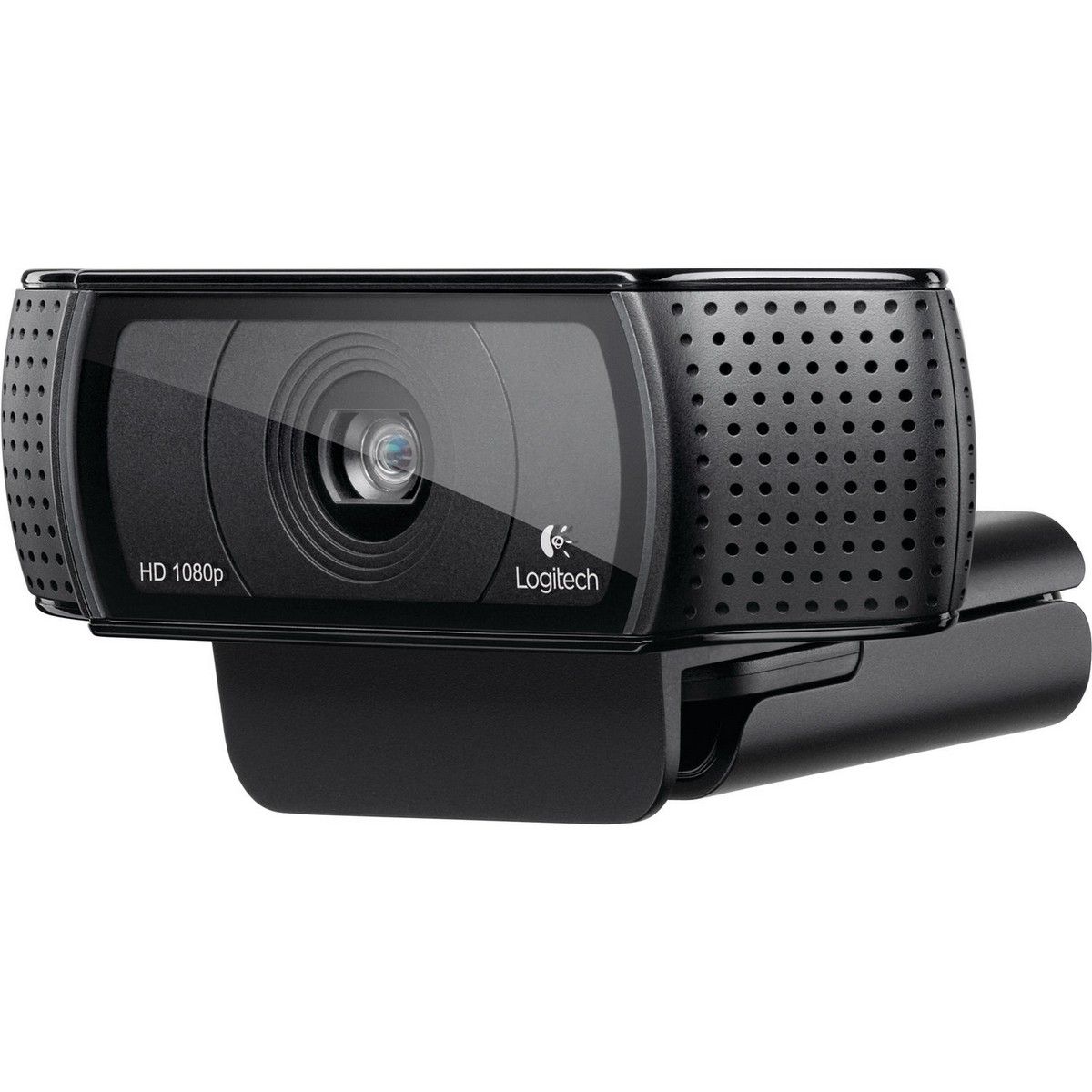 Веб-камера Logitech C920 черная, 2Mp, FHD 1080p@30fps, автофокус, угол обзора |960-001055| 78°, скла