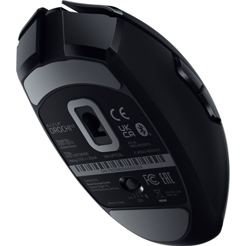 Мышь Razer Orochi V2 черный оптическая (18000dpi) беспроводная BT/Radio USB (6but)