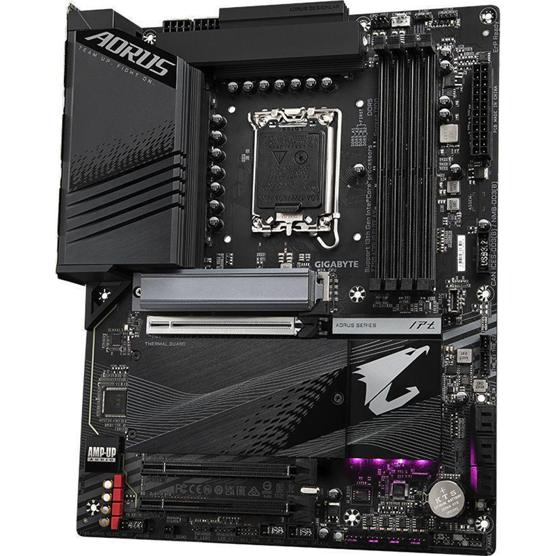Материнская плата Gigabyte Z790 AORUS ELITE AX Soc-1700 Intel Z790 4xDDR5 ATX AC`97 8ch(7.1) 2.5Gg R