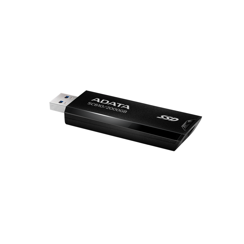 SSD внешний 2TB USB 3.2 BLACK SC610-2000G-CBK/RD ADATA