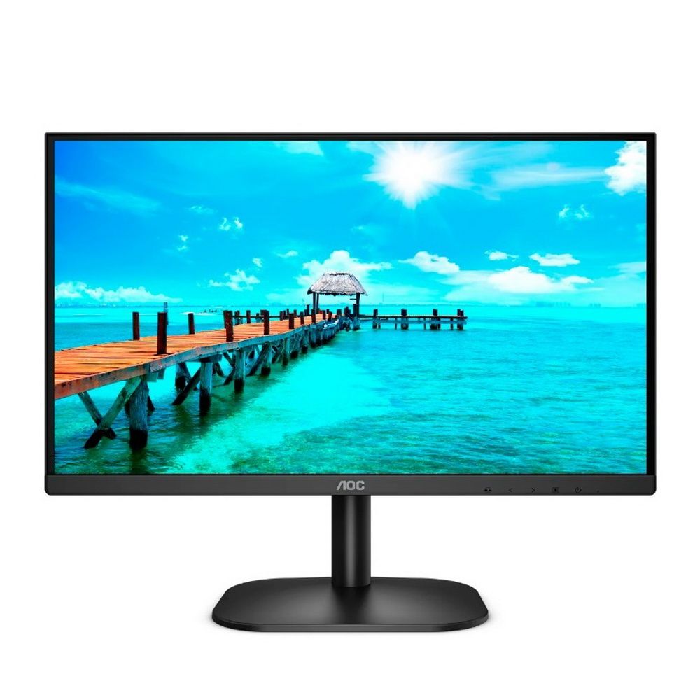 Монитор AOC 23.8" Value Line 24B2XH черный IPS LED 16:9 HDMI матовая 1000:1 250cd 178гр/178гр 1920x1080 75Hz VGA FHD 2.7кг