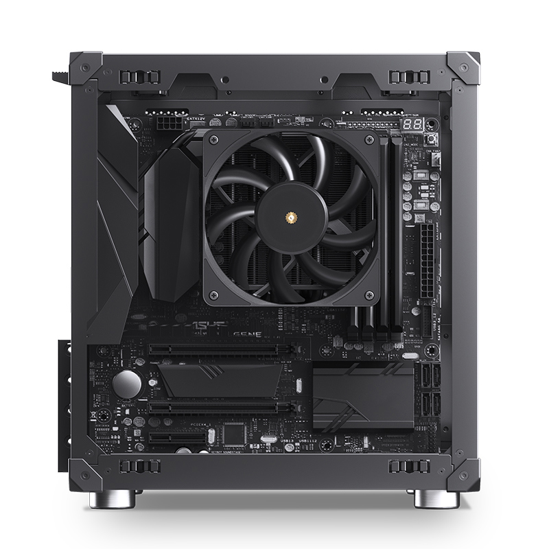 Корпус JONSBO C6, Mini-Tower,  no fan, 1xUSB-A 3.0 + 1xUSB-C 3.1, mATX, mITX Black