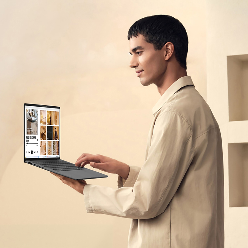 Ноутбук Asus Zenbook 14 UX3407QA-QD267W Snapdragon X X1-26-100 16Gb SSD512Gb Qualcomm Adreno 14" OLE