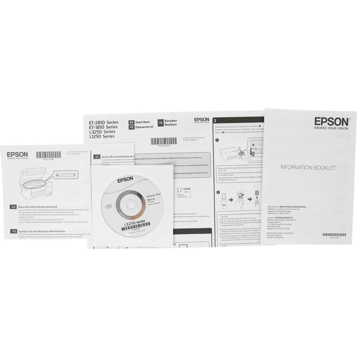 МФУ Epson L3256 A4, струйное, цветное, 10стр/мин, 5760x1440dpi, Ethernet/USB/WiFi, СНПЧ (C11CJ67411)
