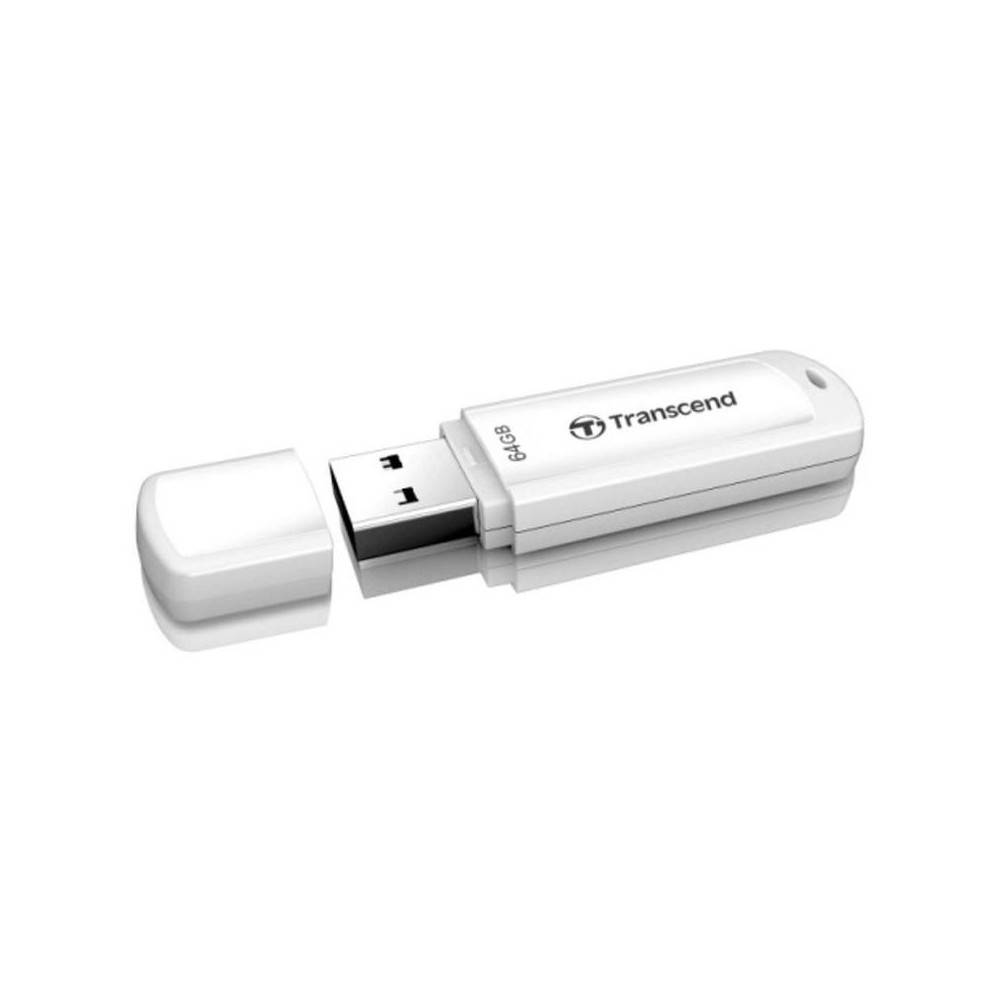 Флеш Диск Transcend 64Gb Jetflash 730 TS64GJF730 USB3.0 белый