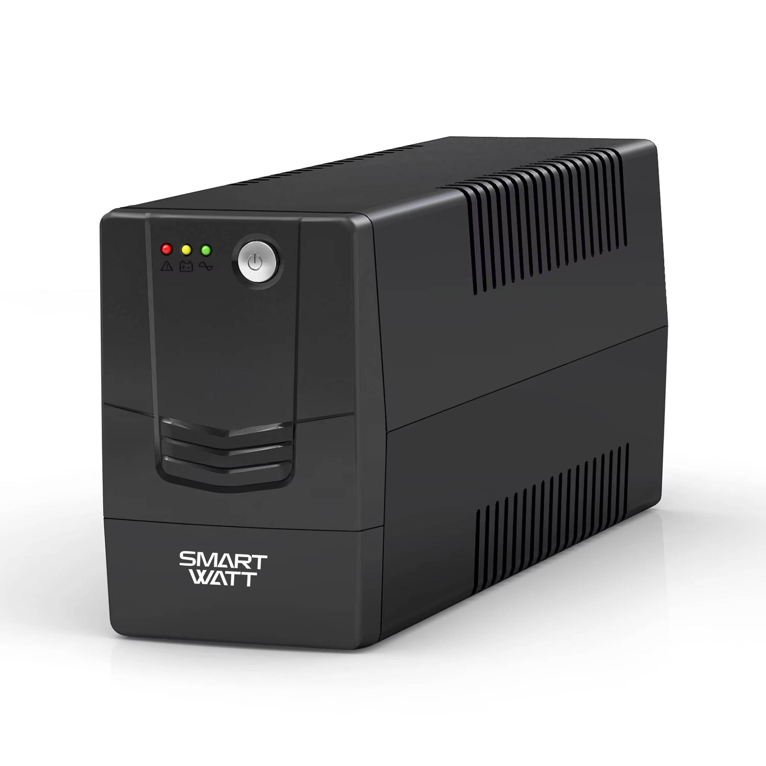 ИБП UPS UNI 850E, Li-AS, T, 850/480 ВА/Вт, LED, SCHUKOx2, 1*9 Ач