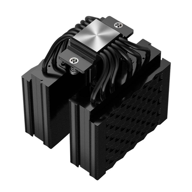 Кулер для процессора PCCooler RZ620Pro TC BK (265W, 4-pin PWM, 160mm, Al/Cu, 6x6mm, 2x120mm, 80CFM, 