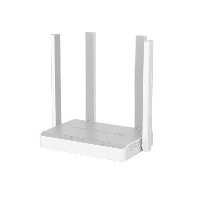 Роутер беспроводной Keenetic Netcraze Viva (NC-1913) AC1200 10/100/1000BASE-TX/4G ready белый