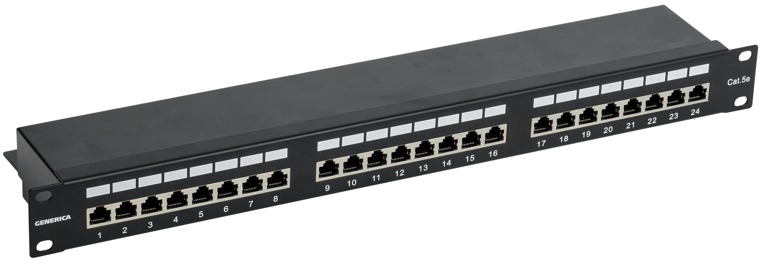 Патч-панель ITK PP24-1UC5EF-K05-G 19" 1U 24xRJ45 кат.5E FTP