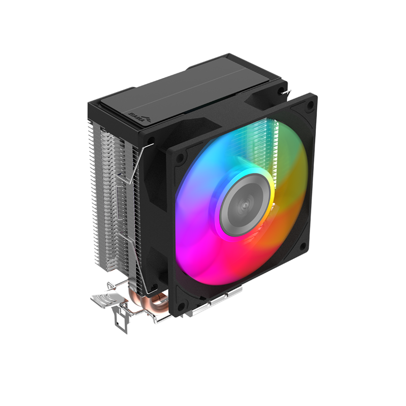 Кулер для процессора SAMA X20 (110W, 4-pin PWM, 123mm, 2x6mm, RGB, 1x92mm, 54.6CFM, 31.2dBA, 2700RPM
