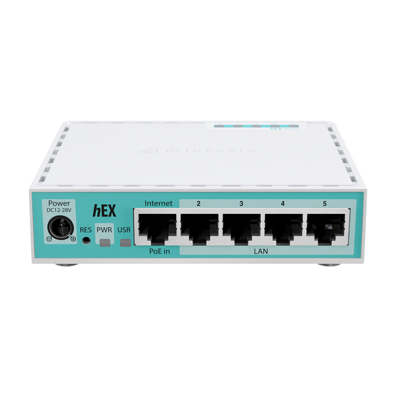 Маршрутизатор MikroTik hEX refresh (E50UG) 10/100/1000BASE-TX белый