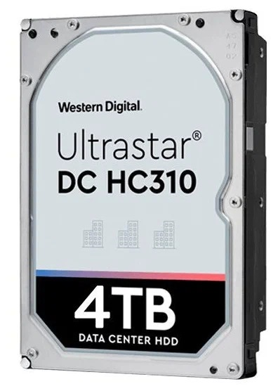 Жесткий диск серверный WD Ultrastar DC HC310 HUS726T4TALE6L4 4TB 3.5" SATA 6Gb/s, 7200rpm, 256M