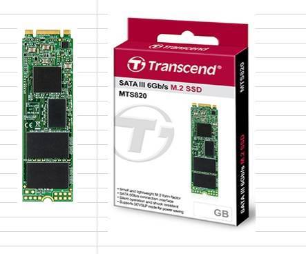 Накопитель SSD Transcend SATA-III 120GB TS120GMTS820S 820S M.2 2280 0.3 DWPD