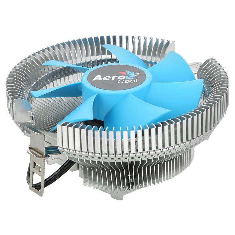 Кулер Aerocool Verkho A-3P (FM2/AM3/AM4, 100W, 29 dB, 2300 rpm, 90мм, 3pin) RTL (4713105960853)