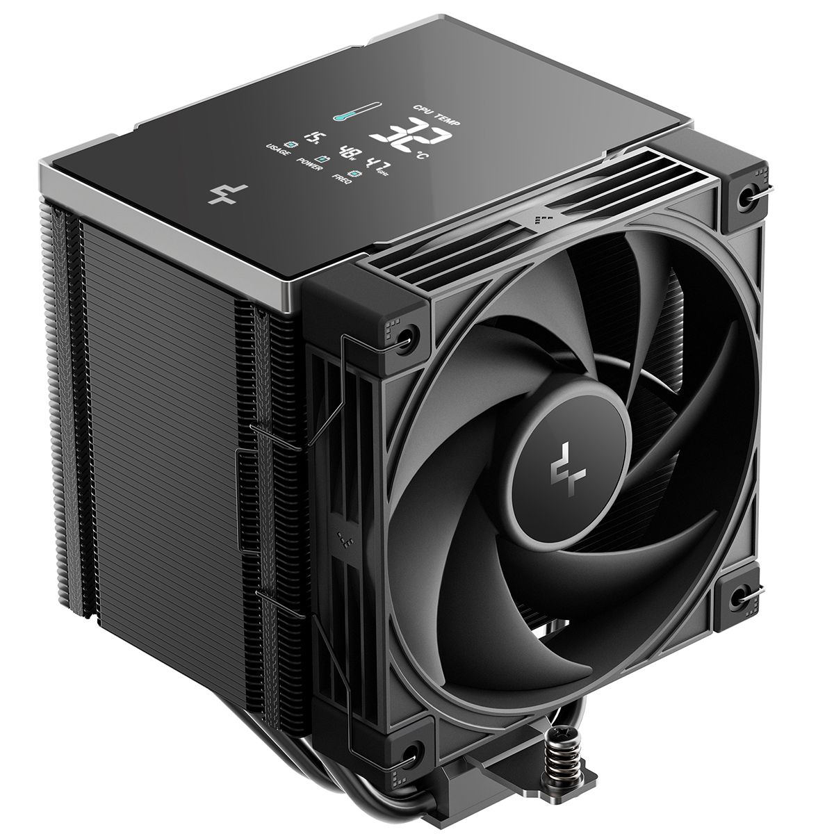 Кулер для процессора DEEPCOOL AK500 G2 DIGITAL NYX LGA1851/1700/1200/115X/AM5/AM4 (9шт/кор, TDP 240W